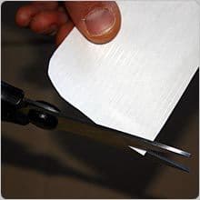 Arrondir les coins pour répartir la tension.