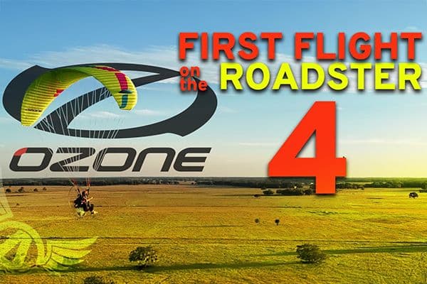 Roadster 4 First Flights by Aviator Paramotor