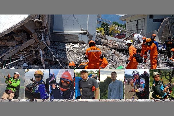 팔루 지진 : 기부 안내