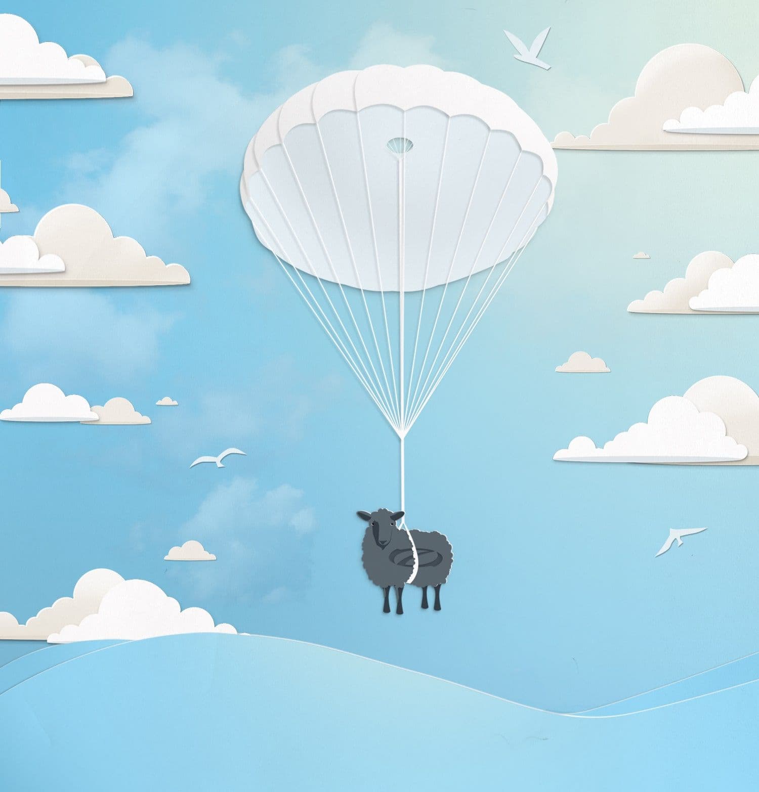 The round allround reserve parachute