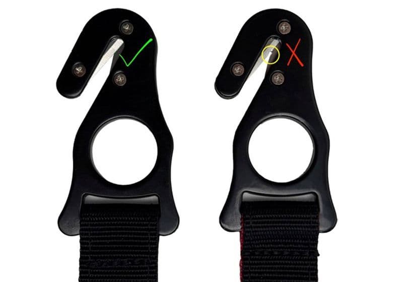 Forza 2 Hook Knife Safety Notice